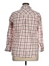 True Craft 100% Cotton Plaid Tan Long Sleeve Button-Down Shirt Size 0X - photo 2