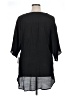 Soho Black 3/4 Sleeve Blouse Size XL - photo 2