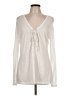 RD Style Ivory Long Sleeve Top Size L - photo 1