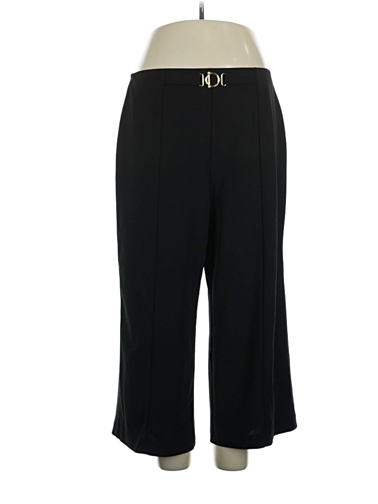 Pre-owned Ak Anne Klein Dress Pants In Black