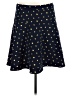 Roz & Ali Hearts Blue Casual Skirt Size 8 - photo 1