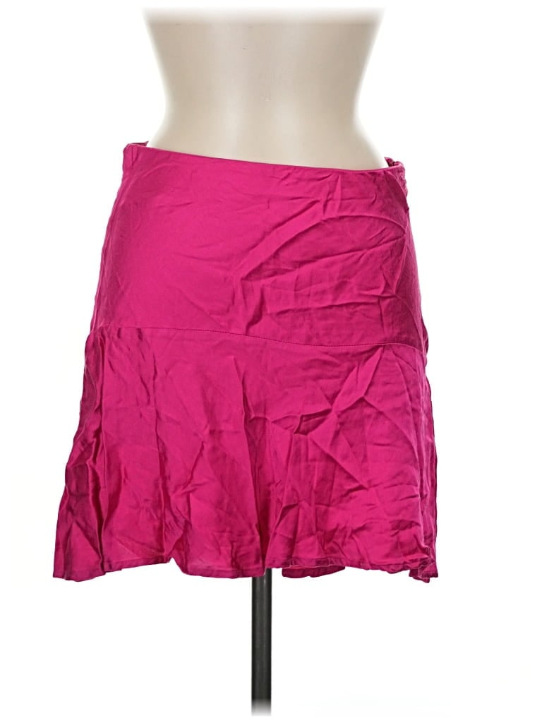 Pre-owned Zara Casual Skirt In Pink