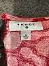 Rhode Paisley Red Casual Dress Size 8 - photo 7