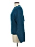 Pink Rose Solid Teal Pullover Sweater Size M - photo 5