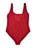 H&M Solid Red One Piece Swimsuit Size L - photo 2