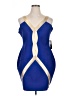 Venus Blue Cocktail Dress Size 1X - photo 1