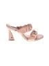 French Connection 100% Leather Pink Sandals Size 8 1/2 - photo 1