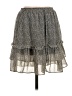 Sienna Sky 100% Polyester Polka Dots Gray Casual Skirt Size S - photo 1