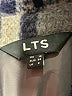 Long Tall Sally Plaid Blue Poncho Size 6 - photo 7
