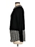Adrianna Papell Houndstooth Black Turtleneck Sweater Size M - photo 5