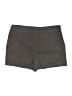 Theory Solid Brown Khaki Shorts Size 8 - photo 2