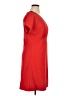 Sky 100% Polyester Solid Red Casual Dress Size 1X - photo 4