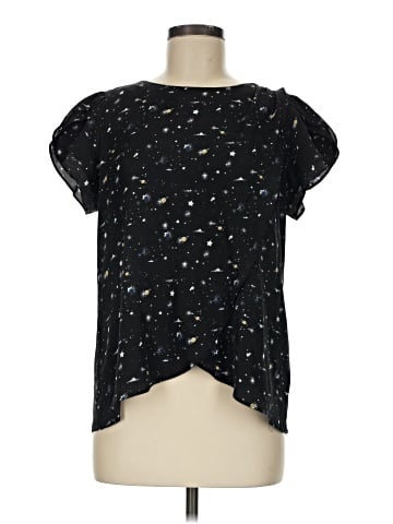 BCBGeneration Short Sleeve Blouse (view 1)