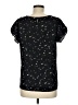 BCBGeneration 100% Polyester Stars Black Short Sleeve Blouse Size M - photo 2