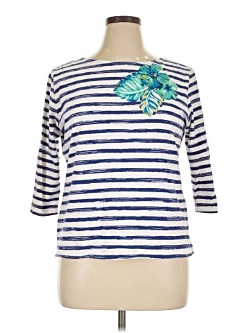 Ruby Rd. 3/4 Sleeve Top (view 1)