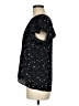 BCBGeneration 100% Polyester Stars Black Short Sleeve Blouse Size M - photo 5