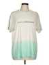 Givenchy 100% Cotton Color Block Green Unisex T-Shirt Size L - photo 1