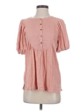 By Anthropologie Short Sleeve Henley (view 1)