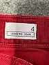 Gap Red Jeans Size 4 - photo 3