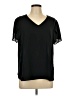 Cato 100% Polyester Black Short Sleeve T-Shirt Size L - photo 1