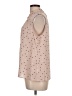 Sara Michelle 100% Polyester Polka Dots Pink Sleeveless Blouse Size L - photo 5