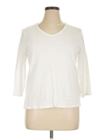 Style&Co 3/4 Sleeve T-Shirt (view 1)