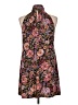 MSK Floral Black Pink Cocktail Dress Size L (petite) - photo 2