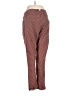 Free People 100% Cotton Stripes Brown Casual Pants Size 6 - photo 2