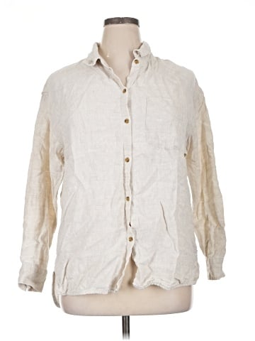 Athleta Long Sleeve Button-Down Shirt (view 1)