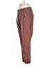 Free People 100% Cotton Stripes Brown Casual Pants Size 6 - photo 5
