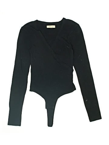 Madewell Wrap Thong Bodysuit (view 1)