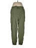 Zara Solid Green Cargo Pants Size L - photo 1
