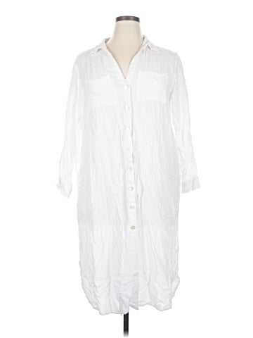 Blue Island 3/4 Sleeve Button-Down Shirt (view 1)