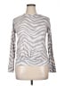 The Commons Animal Print Silver Pullover Sweater Size XL - photo 1