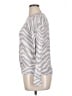 The Commons Animal Print Silver Pullover Sweater Size XL - photo 5