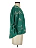 West Kei 100% Polyester Green 3/4 Sleeve Blouse Size S - photo 4
