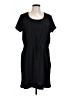 32 Degrees 100% Polyester Solid Black Casual Dress Size L - photo 1