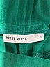 Nine West 100% Polyester Solid Green Shorts Size L - photo 3