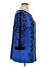 JM Collection Blue 3/4 Sleeve Blouse Size XL - photo 4