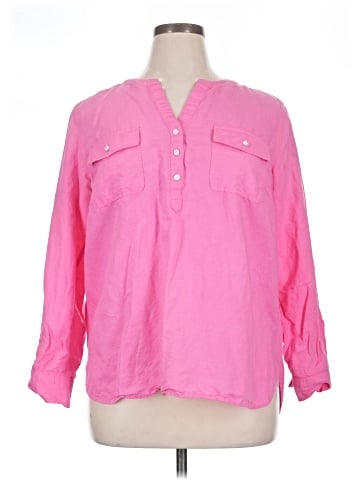 Talbots Outlet 3/4 Sleeve Button-Down Shirt (view 1)