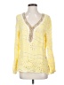 Boston Proper Yellow Long Sleeve Blouse Size S - photo 1