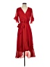 Lulus 100% Polyester Red Cocktail Dress Size S - photo 1