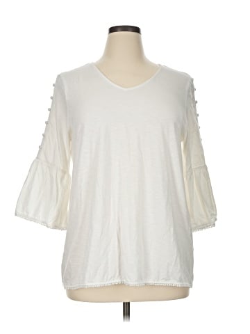 J.Jill 3/4 Sleeve T-Shirt (view 1)
