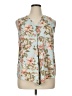Emery Rose Teal Sleeveless Blouse Size XL - photo 1