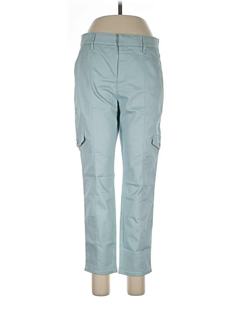 Pre-owned White House Black Market Cargo Pants In Teal