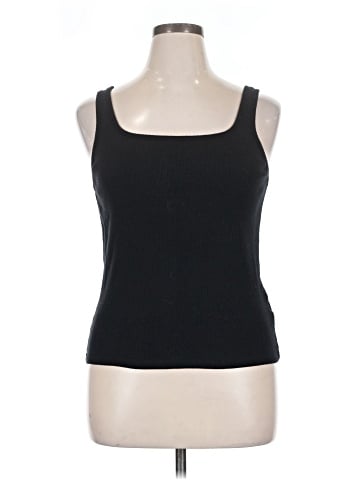 Madewell Ribbed Square-Neck Tank Top (view 1)