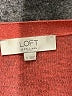 Ann Taylor LOFT 100% Linen Red Cardigan Size S - photo 7