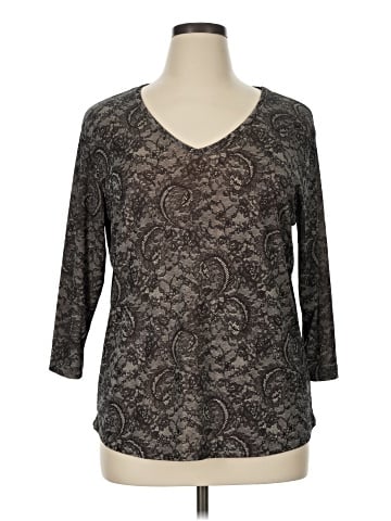 Mossimo 3/4 Sleeve Top (view 1)