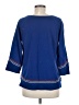 Lucky Lotus Blue Pullover Sweater Size M - photo 2