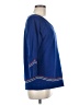 Lucky Lotus Blue Pullover Sweater Size M - photo 4